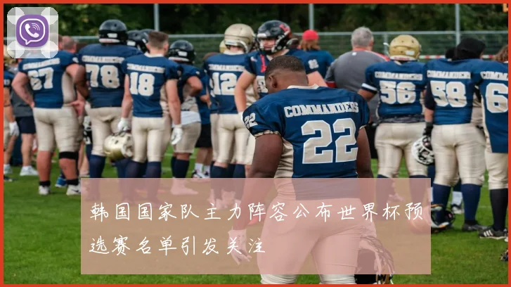 韩国国家队主力阵容公布世界杯预选赛名单引发关注